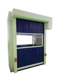 Customizable Pintu PVC Cepat Bergulir Air Shower Tunnel Untuk Kelas 1000 Membersihkan Kamar