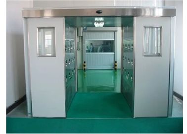 Auto Sensing Clean Room Air Shower Tunnel Untuk Orang Dan Kargo Kecepatan Angin 25m / S