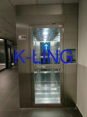 Lukisan Semprot Kelas 8 Cleanroom Air Shower Dengan Nosel Stainless Steel