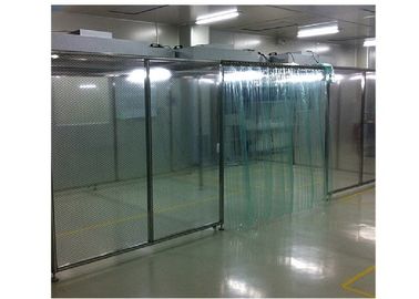 Portable Clean Booth Softwall Membersihkan Kamar Bingkai Aluminium Kebisingan Rendah