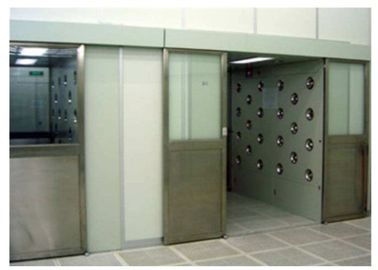 Pintu shower air geser pintu otomatis dengan dinding dilapisi bubuk / motor DC