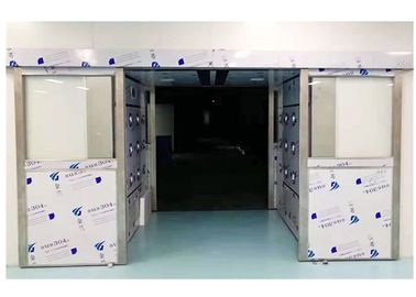 Automatic Sliding Door Air Shower Tunnel Dengan Sertifikasi LCD Display CE