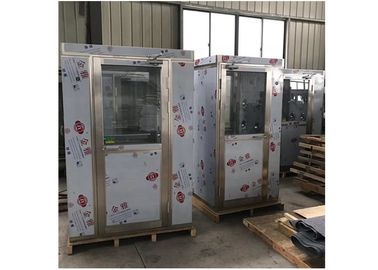 Shower Air SS304 Cleanroom Pembersih Debu Dengan Nosel Tahan Karat