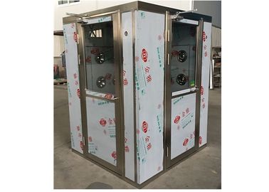 Satu Orang Otomatis Cleanroom Air Shower Omron Sensor Inframerah