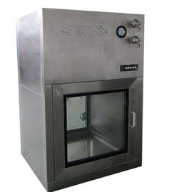 SUS304 Dynamic Cleanroom Pass Box Dengan Hepa Filter Through Pass