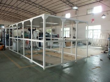 ISO8 HEPA Filtrasi Udara Softwall Membersihkan Kamar Untuk Workshop Permen / Laminar Flow Booth
