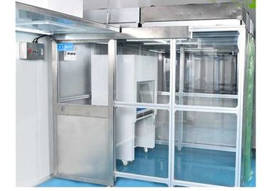 Pintu Stainless Steel Modular Bersihkan Ruang / Cleanwall Softwall