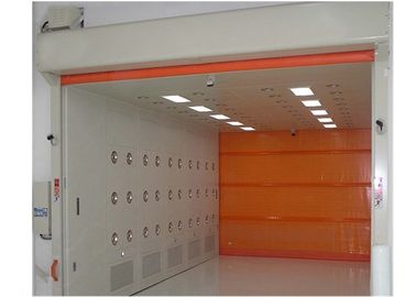 3PH 380V Ruang Besar Air Shower Tunnel Dengan PVC Fast Rolling Door