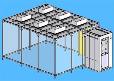 Kamar Pembersih Softwall Bebas Debu Kelas 100000 Dengan FFU
