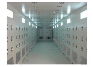 30 m / s Air Shower Tunnel Untuk Barang Kabinet SUS Baja Dilapisi Bubuk