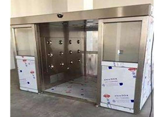 Kontrol PLC Terowongan Udara Pintu Geser Ganda Otomatis