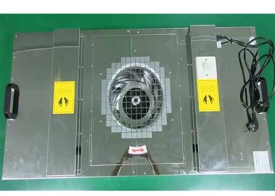 Kabinet Stainless Steel 0.8m / S 97pa H14 Unit Filter Kipas