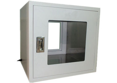 Static Cleanroom Pass Box Laboratorium Farmasi Biologis Cold Roll Steel Cabinet