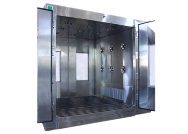 Kotak Pass Cleanroom Industri Air Shower Untuk Kamar Bersih, Pintu Jenis Ayun