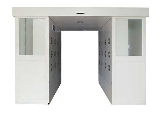 GMP Roller Door Cargo Air Shower Cleanroom Dengan Filter HEPA
