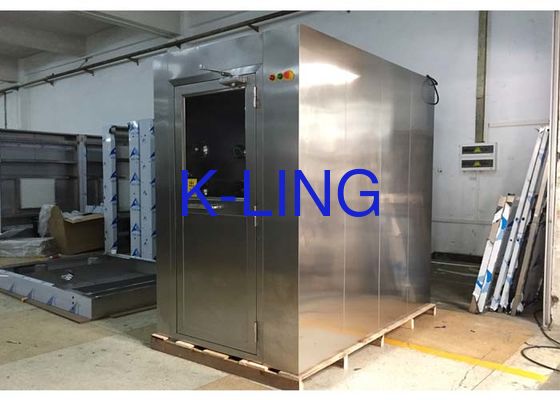 Kamar Mandi Udara Stainless Steel SUS304 Dengan Filter H13 HEPA