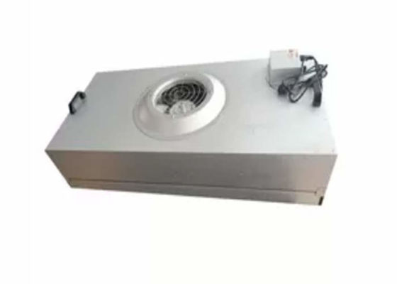 Ruang Bersih Unit Filter Kipas Hepa Coil Filtered Exhaust Fan Galvanized Plate