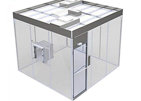 Gambar Desain Gratis ISO 8 Clean Room Booth / Kelas 100000 softwall Clean Room