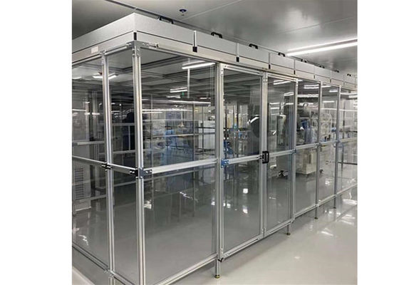 Jalur Perakitan Kelas 100 Laminar Air Flow Cabinet / Softwall Clean Room