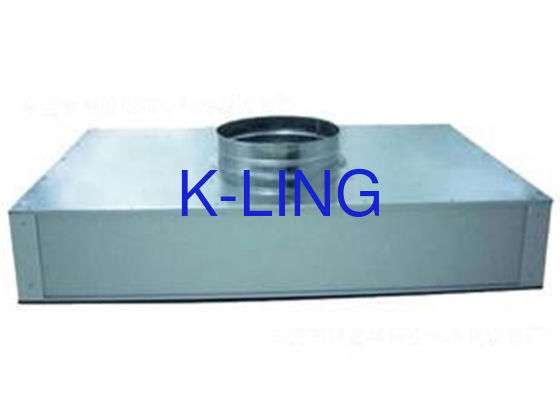 Bingkai Aluminium Mini Pleat Hepa Ceiling Module Penggantian Filter Hepa