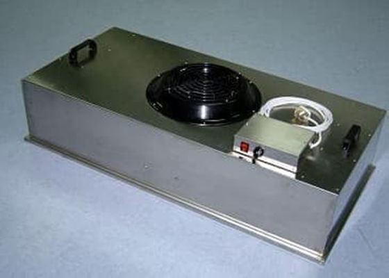 304 Bingkai Stainless Steel HEPA H13 FFU Fan Filter Unit Untuk Pemurnian Udara