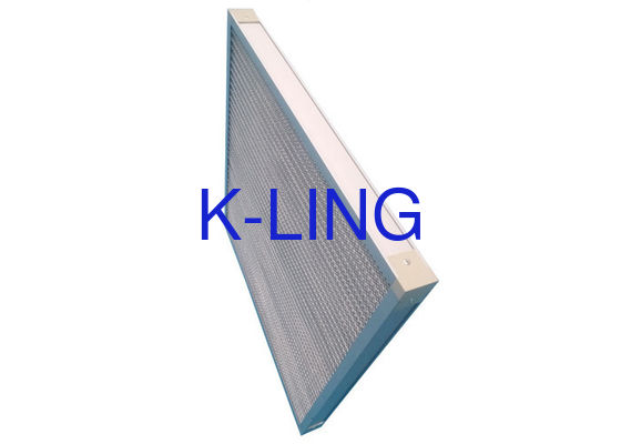 Aluminium Frame Mesh Metal G4 Lipit Panel Filter Suhu Tinggi