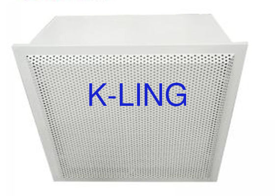 Cleanroom Hepa Filter Terminal Box Kelas 10000 Untuk Pabrik Elektronik