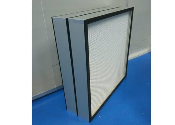 H12-H14 Mini Pleat HEPA Filter Untuk Ruang Bersih Industri Makanan Dan Minuman
