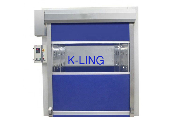 1.1KW Gudang PVC Shutter Door Air Shower Tunnel