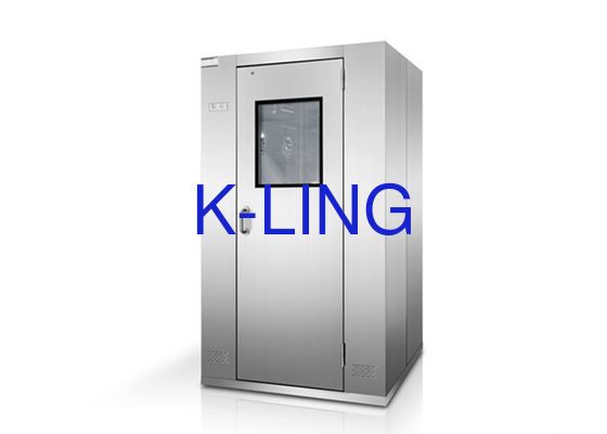 Kontrol Fotolistrik 25m / S Air Shower Tunnel Dengan Pintu Ganda Otomatis