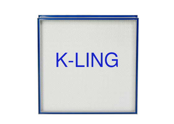 Gel Depan Sealed Mini Pleat HEPA Air Filter Sertifikasi CE